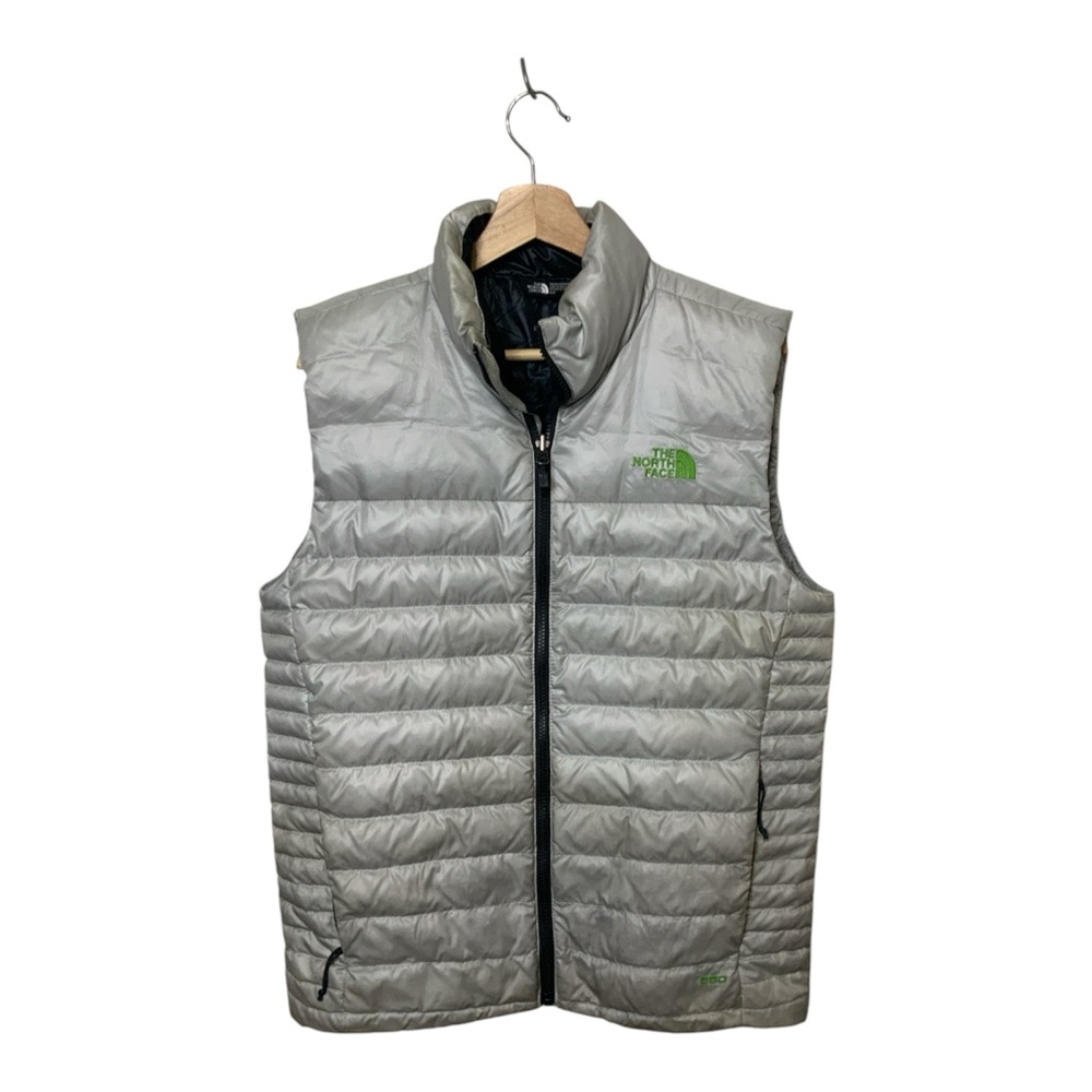 The North Face 550 Gray Puffer Vest Size Small